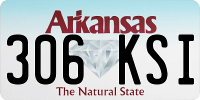 AR license plate 306KSI