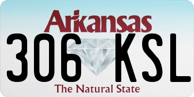 AR license plate 306KSL