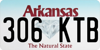 AR license plate 306KTB