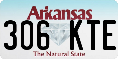 AR license plate 306KTE