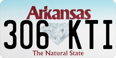 AR license plate 306KTI