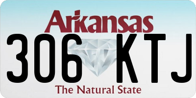 AR license plate 306KTJ