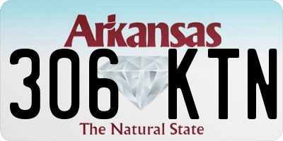 AR license plate 306KTN