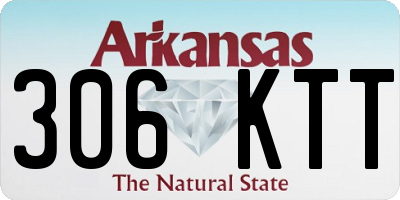 AR license plate 306KTT