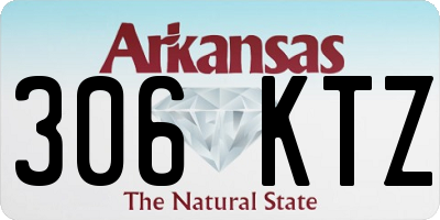 AR license plate 306KTZ