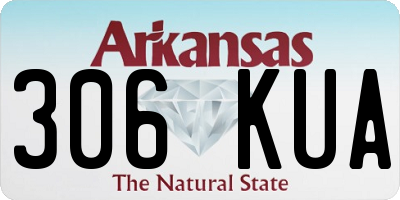 AR license plate 306KUA