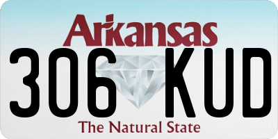 AR license plate 306KUD