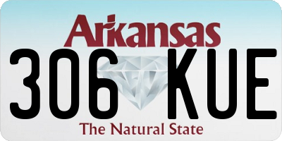 AR license plate 306KUE