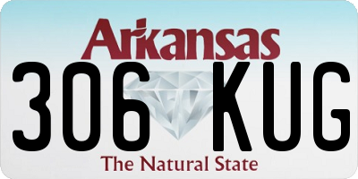 AR license plate 306KUG