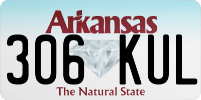 AR license plate 306KUL