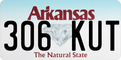 AR license plate 306KUT