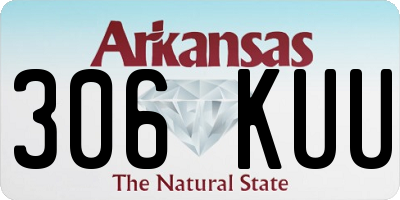 AR license plate 306KUU