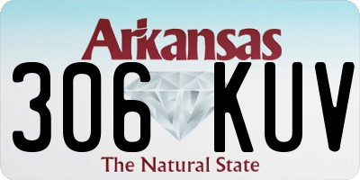 AR license plate 306KUV