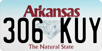 AR license plate 306KUY