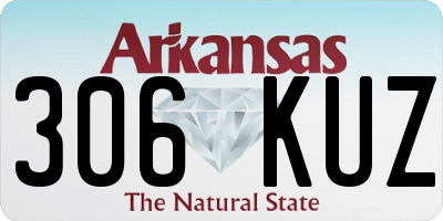 AR license plate 306KUZ