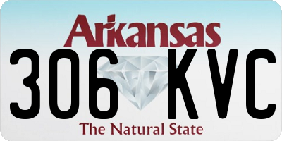AR license plate 306KVC