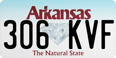 AR license plate 306KVF