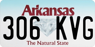 AR license plate 306KVG