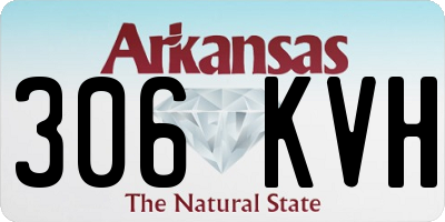 AR license plate 306KVH