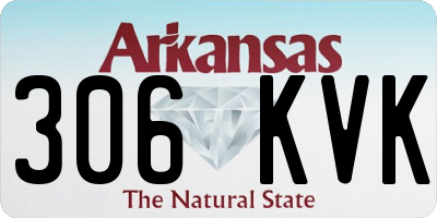 AR license plate 306KVK