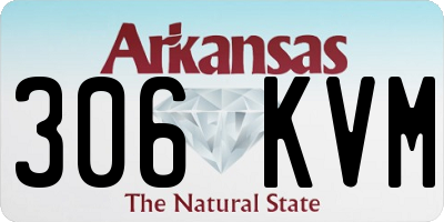 AR license plate 306KVM