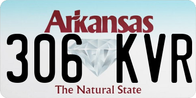 AR license plate 306KVR