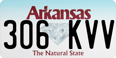 AR license plate 306KVV