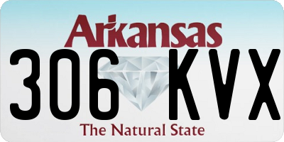 AR license plate 306KVX