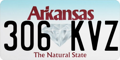 AR license plate 306KVZ