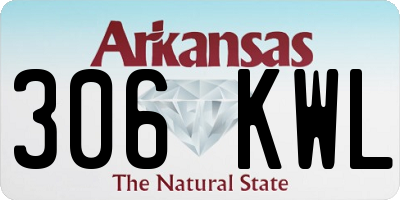 AR license plate 306KWL