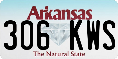 AR license plate 306KWS