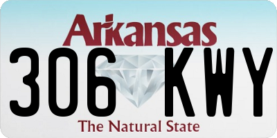 AR license plate 306KWY