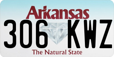 AR license plate 306KWZ
