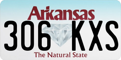 AR license plate 306KXS