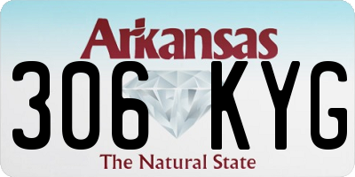 AR license plate 306KYG