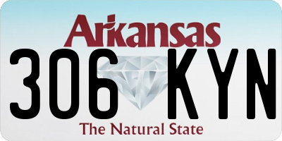 AR license plate 306KYN