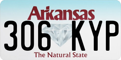 AR license plate 306KYP