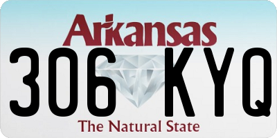 AR license plate 306KYQ
