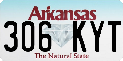 AR license plate 306KYT