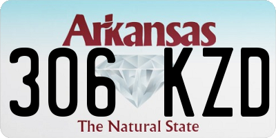 AR license plate 306KZD