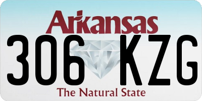 AR license plate 306KZG