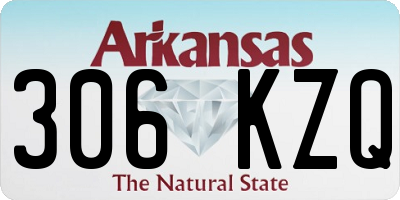 AR license plate 306KZQ