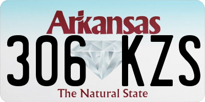 AR license plate 306KZS
