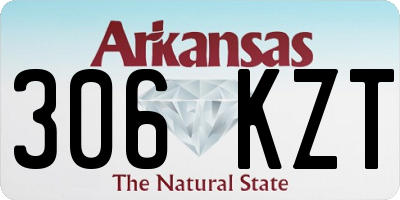 AR license plate 306KZT