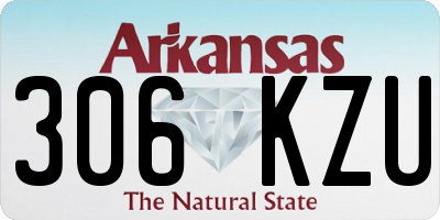 AR license plate 306KZU