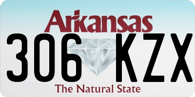 AR license plate 306KZX