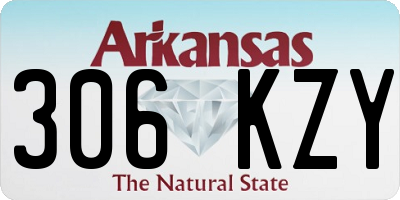 AR license plate 306KZY