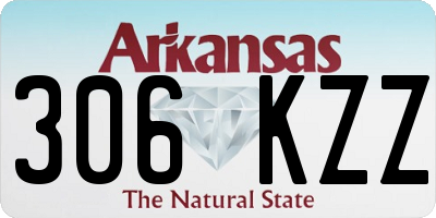 AR license plate 306KZZ