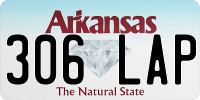 AR license plate 306LAP