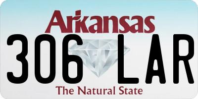 AR license plate 306LAR